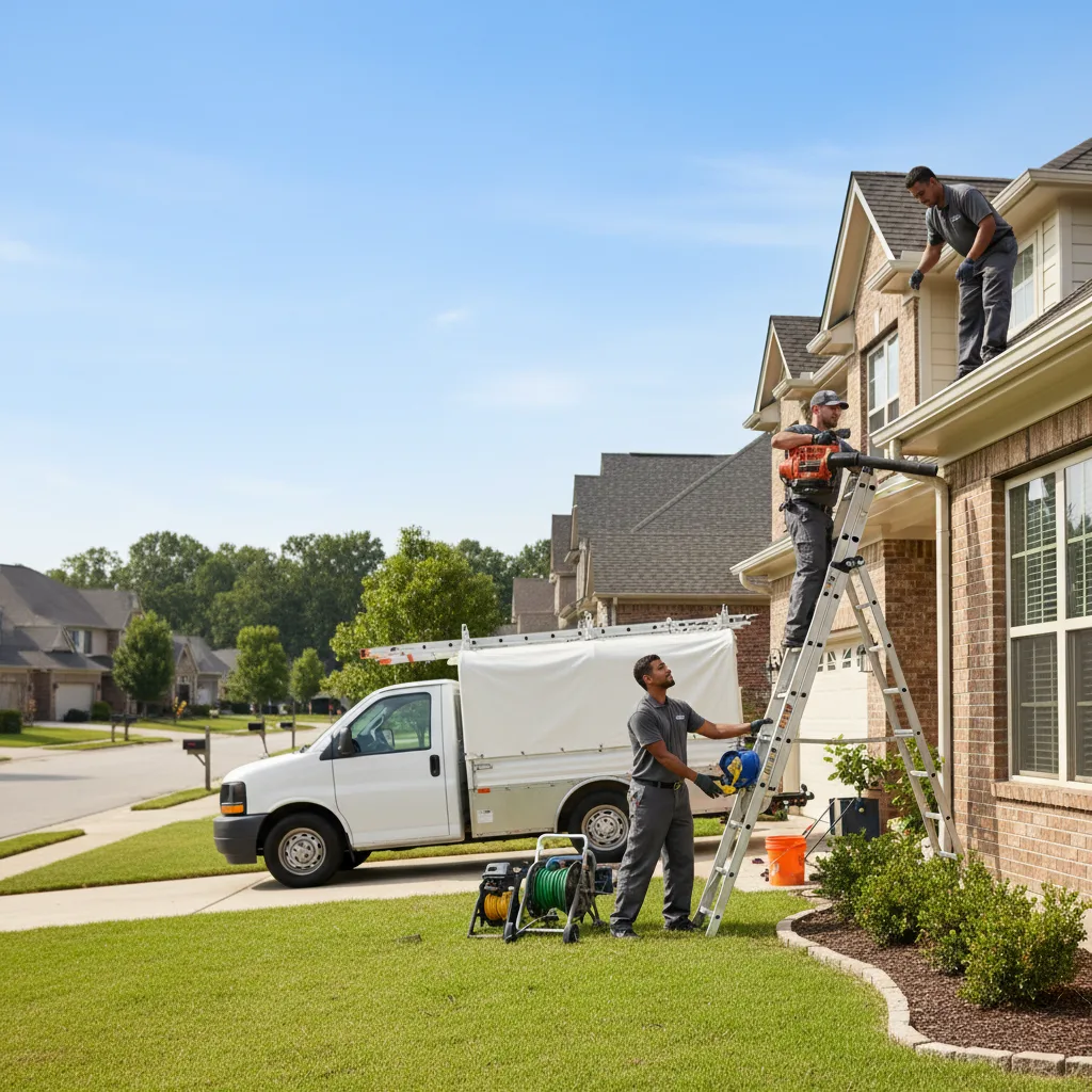 Home Gutter Service in Germantown, IL near me